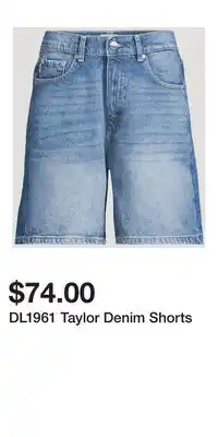 Holt Renfrew DL1961 Taylor Denim Shorts offer