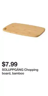 IKEA SOLUPPGÅNG Chopping board, bamboo offer