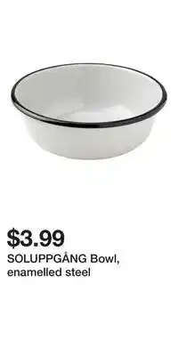 IKEA SOLUPPGÅNG Bowl, enamelled steel offer