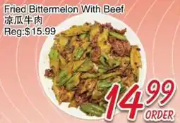 Foody Mart Fried Bittermelon With Beef offer