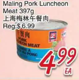 Foody Mart Maling Pork Luncheon Meat offer