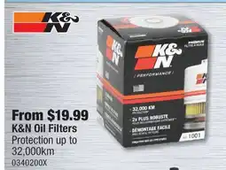 PartSource K & N Oil Filters offer