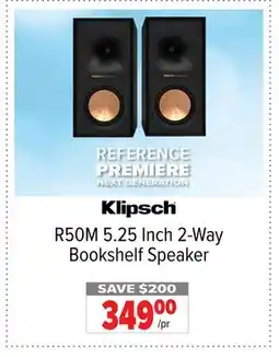 2001 Audio Video R50M 5.25 Inch 2-Way Bookshelf Speaker offer