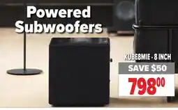 2001 Audio Video KUBE8MIE • 8 INCH Kef Powered Subwoofers offer
