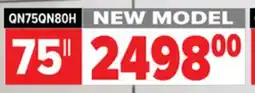 2001 Audio Video QN75QN80H 75 NEO QLED 4K AI MINI HDR+ offer