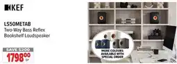 2001 Audio Video LS50METAB Two-Way Bass Reflex Bookshelf Loudspeaker offer