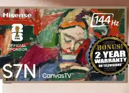 2001 Audio Video 55S7N 55 CANVAS TV 144Hz offer