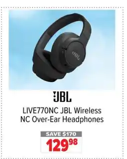 2001 Audio Video LIVE770NC JBL Wireless NC Over-Ear Headphones offer