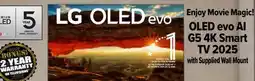 2001 Audio Video OLED55G5 55 OLED evo AI G5 4K Smart TV 2025 offer
