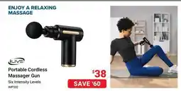 Visions Electronics iLIVE Portable Cordless Massager Gun offer