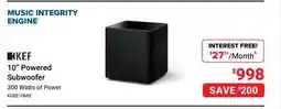 Visions Electronics KEF 10 Powered Subwoofer offer