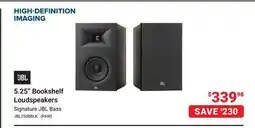Visions Electronics JBL 5.25 Bookshelf Loudspeakers offer