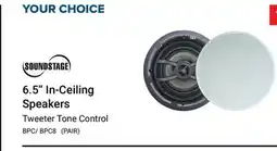 Visions Electronics Soundstage 6.5 In-Ceiling Speakers offer