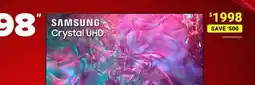 Visions Electronics Samsung 2024 98 DU9000 4K HDR 120Hz Smart TV offer