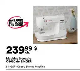 Michaels Machine à coudre C5650 de SINGER offer
