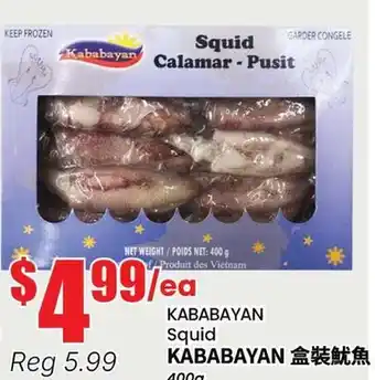 Terra Foodmart KABABAYAN Squid offer