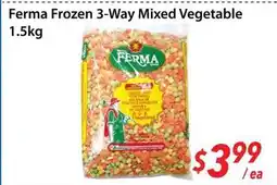 Bestco Food Mart Ferma Frozen 3-Way Mixed Vegetable offer