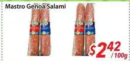 Bestco Food Mart Mastro Genoa Salami offer