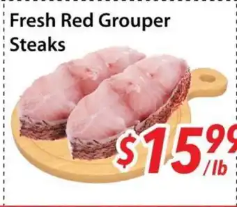 Bestco Food Mart Fresh Red Grouper Steaks offer