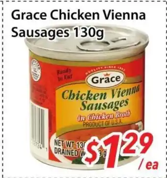Bestco Food Mart Grace Chicken Vienna Sausages offer
