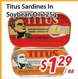 Bestco Food Mart Titus Sardines In Soybean Oil offer