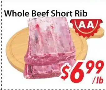 Bestco Food Mart Whole Beef Short Rib offer