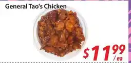 Bestco Food Mart General Tao's Chicken offer