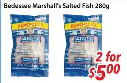 Bestco Food Mart Bedessee Marshall's Salted Fish offer