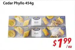 Bestco Food Mart Cedar Phyllo offer