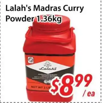 Bestco Food Mart Lalah's Madras Curry Powder offer