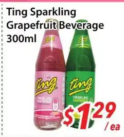 Bestco Food Mart Ting Sparkling Grapefruit Beverage offer