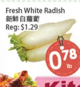 Fresh Palace Supermarket Fresh White Radish offer