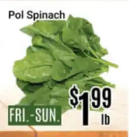 Nations Fresh Foods Pol Spinach offer