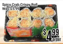 Nations Fresh Foods Spicy Crab Crispy Roll offer