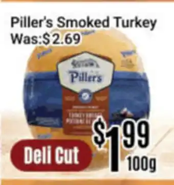 Nations Fresh Foods Piller's Smoked Turkey offer