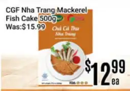 Nations Fresh Foods CGF Nha Trang Mackerel Fish Cake offer
