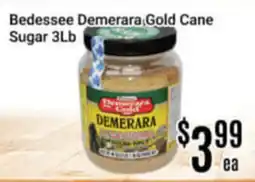 Nations Fresh Foods Bedessee Demerara Gold Cane Sugar 3Lb offer