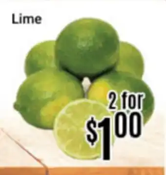 Nations Fresh Foods Lime offer