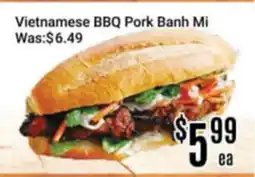 Nations Fresh Foods Vietnamese BBQ Pork Banh Mi offer