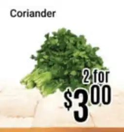 Nations Fresh Foods Coriander offer