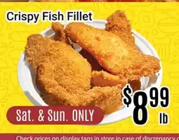 Nations Fresh Foods Crispy Fish Fillet offer