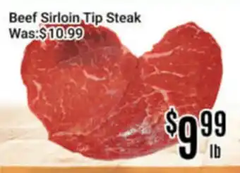 Nations Fresh Foods Beef Sirloin Tip Steak offer