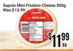 Nations Fresh Foods Saputo Mini Friulano Cheese offer