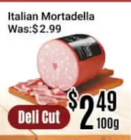 Nations Fresh Foods Italian Mortadella offer