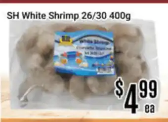 Nations Fresh Foods SH White Shrimp 26/30 offer
