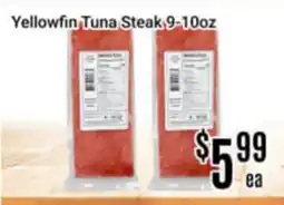 Nations Fresh Foods Yellowfin Tuna Steak offer