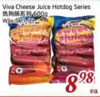 Tone Tai Supermarket Viva Cheese Juice Hotdog Series offer
