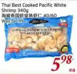 Tone Tai Supermarket Thai Best Cooked Pacific White Shrimp offer