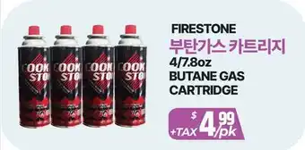 PAT Mart FIRESTONE BUTANE GAS CARTRIDGE offer