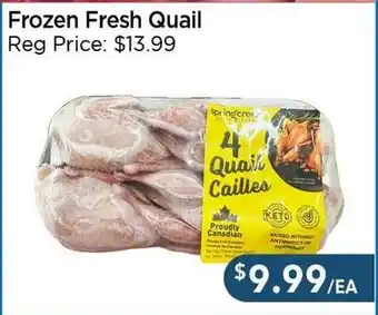 Blue Sky Supermarket Frozen Fresh Quail offer